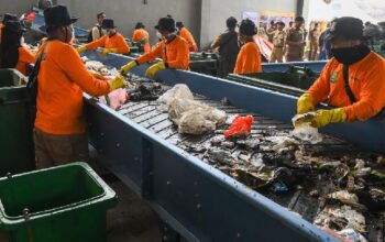 Intip Teknologi Pengolahan Sampah di TPA Rawa Kucing