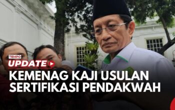 Kementerian Agama Akan Kaji Usulan Sertifikasi Pendakwah