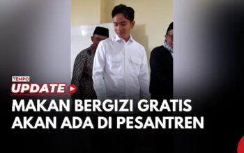 Gibran Tegaskan Pesantren Juga Dapat Makan Bergizi Gratis