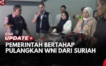 Pemerintah Pulangkan WNI Dari Suriah, 37 Orang Sudah Tiba di Tanah Air